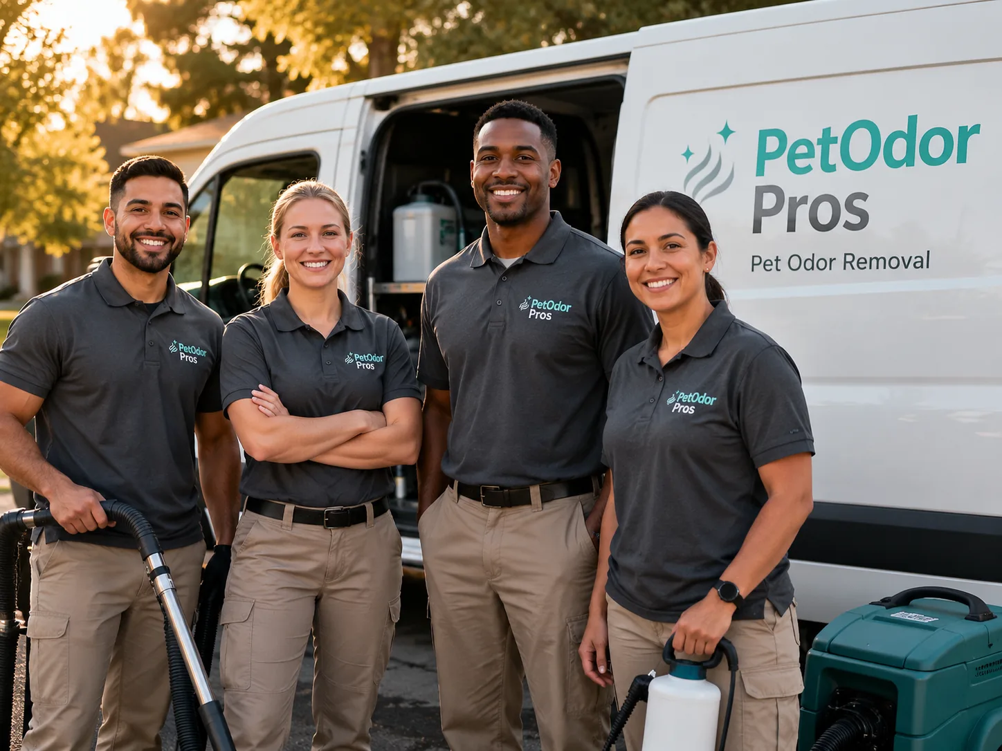 Pet Odor Removal team serving Amesville, OH